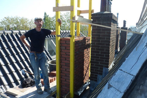 schoorsteenwerkzaamheden warmondstraat amsterdam