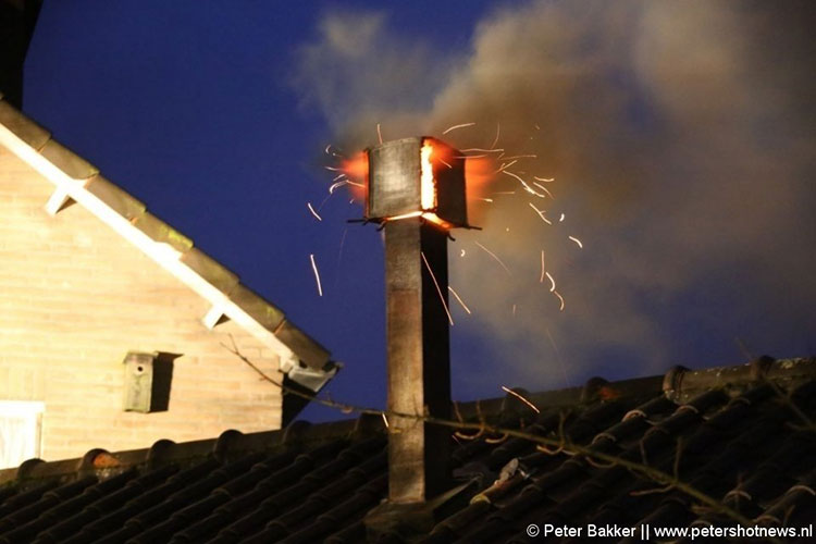 Schoorsteenbrand Mijdrecht